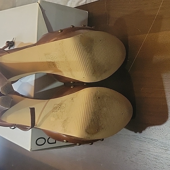 Aldo Laraa Platform Heel Peep toe sandals - Picture 4 of 5